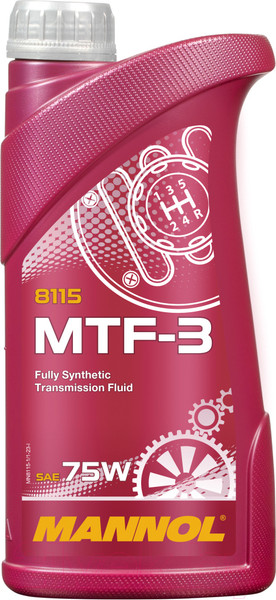 Изображение товара Трансмиссионное масло Mannol MTF-3 OEM 75W GL-4 / MN8115-1 (1л)