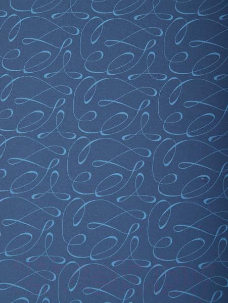 Изображение товара Простыня Luxsonia Трикотаж на резинке 90x200 / 1393 (вензель синий)