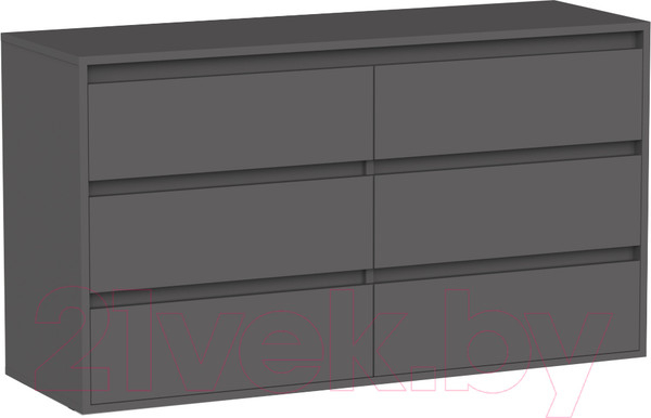 Изображение товара Комод Интермебель Рио-4 Р-004 (графит серый)