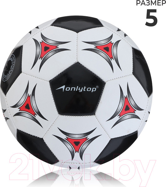 Изображение товара Футбольный мяч Onlytop 1025756 (размер 5)