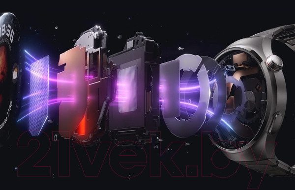 Изображение товара Умные часы Huawei Watch 4 Stainless Steel Case / ARC-AL00 (черный)