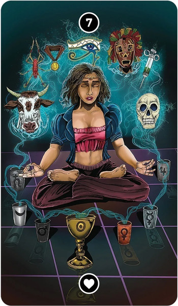 Изображение товара Гадальные карты U.S. Games Systems Global Fusion Intuitivi Tarot Cadrs / GF78