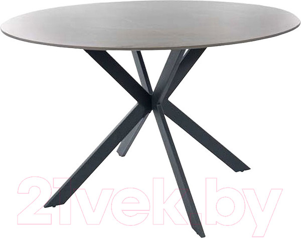 Изображение товара Обеденный стол Signal Talia FI120 (серый/черный)