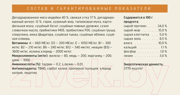 Изображение товара Сухой корм для кошек Деревенские лакомства Холистик Премьер Индейка (10кг)