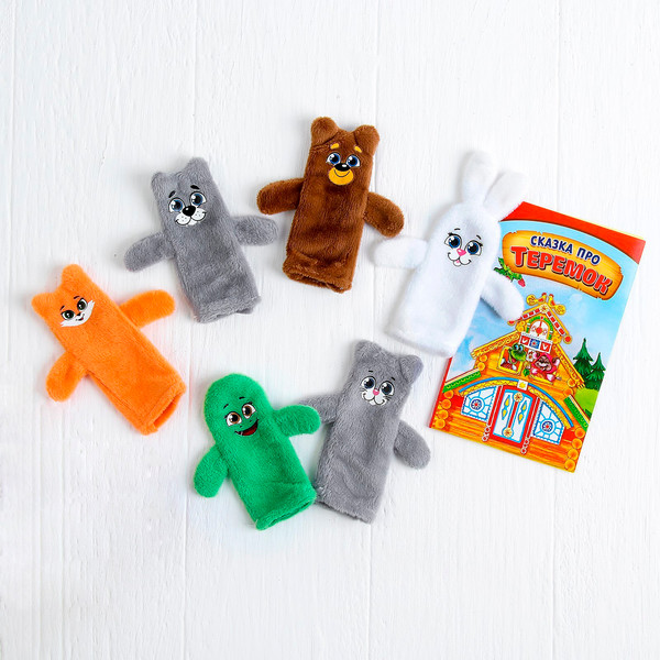 Изображение товара Пальчиковый кукольный театр Milo Toys Теремок / 1187305
