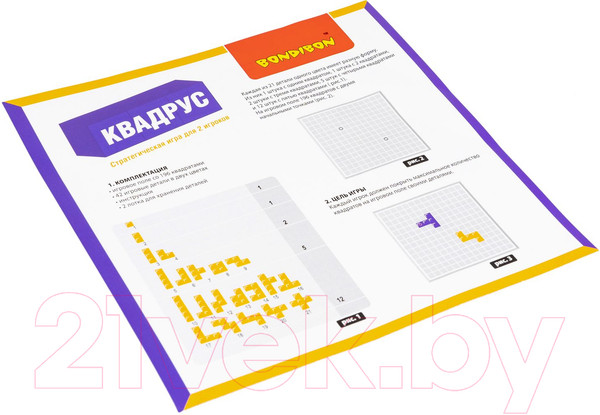 Изображение товара Настольная игра Bondibon Квадрус / ВВ5859