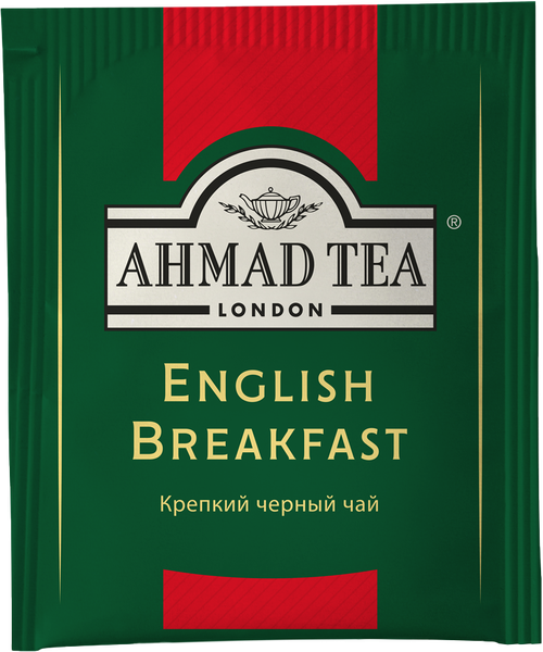 Изображение товара Чай пакетированный Ahmad Tea Английский завтрак (100пак)