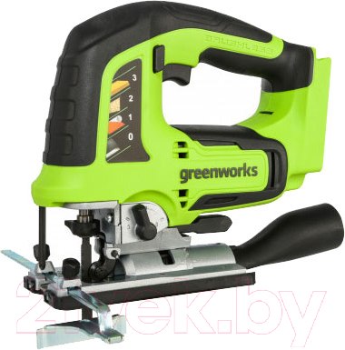 Изображение товара Электролобзик Greenworks GD24JS бесщеточный 24V / 3601407 (без АКБ и ЗУ)