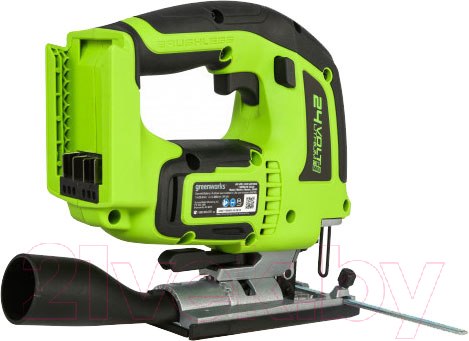 Изображение товара Электролобзик Greenworks GD24JS бесщеточный 24V / 3601407 (без АКБ и ЗУ)