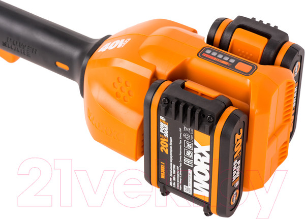 Изображение товара Триммер аккумуляторный Worx WG183E
