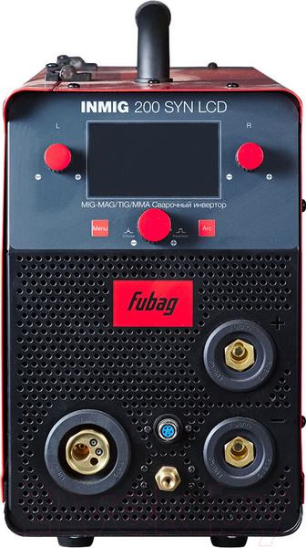 Изображение товара Полуавтомат сварочный Fubag INMIG 200 SYN LCD / 31590.1 (с горелкой)