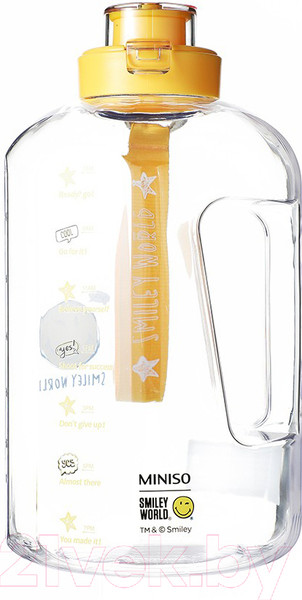 Изображение товара Бутылка для воды Miniso SmileyWorld Collection / 2715