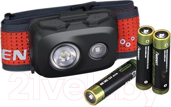 Изображение товара Фонарь Fenix Light HL16 UltraLight 450 Lumen / HL16bk (черный)