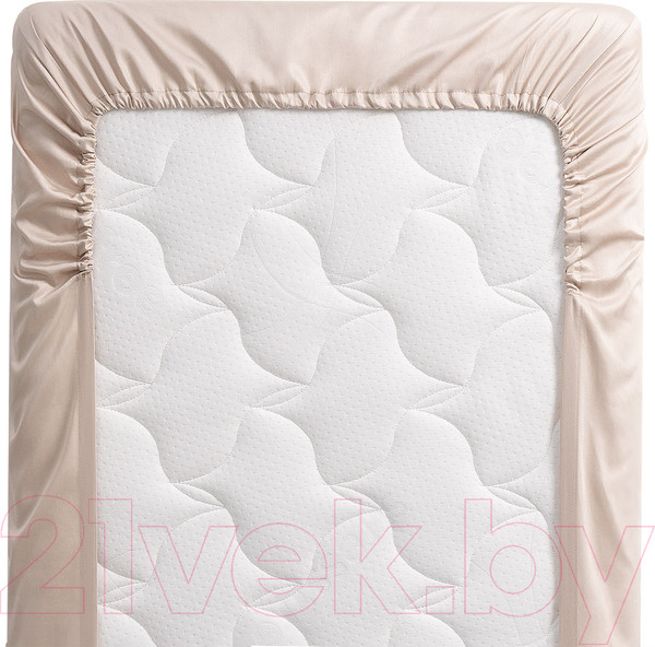 Изображение товара Простыня для малышей Perina На резинке Песочный / ПР-120х60.12