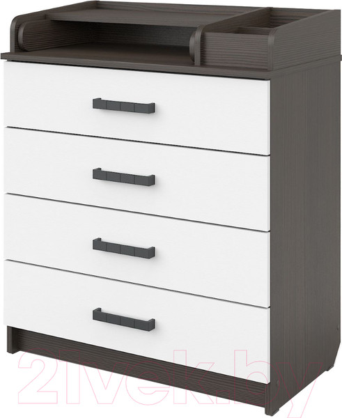 Изображение товара Комод пеленальный Атон Marvin (бодяга темный/белый)