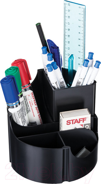 Изображение товара Органайзер настольный Staff Basic / 237949 (черный)
