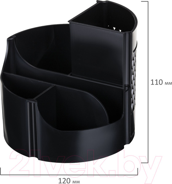 Изображение товара Органайзер настольный Staff Basic / 237949 (черный)