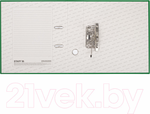 Изображение товара Папка-регистратор Staff Manager / 225981 (зеленый)