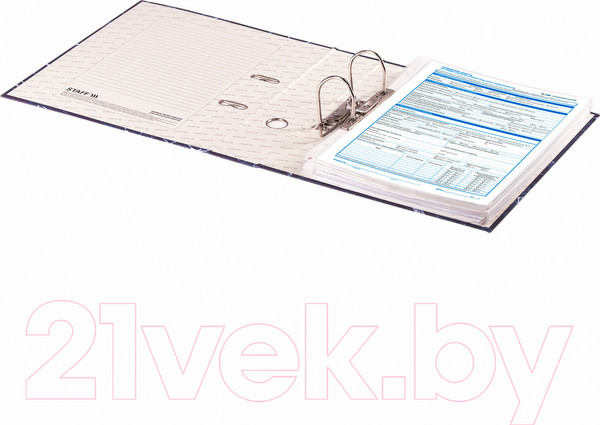 Изображение товара Папка-регистратор Staff Basic / 229618 (синий)