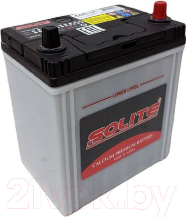 Изображение товара Автомобильный аккумулятор Solite 44B19L (44 А/ч)