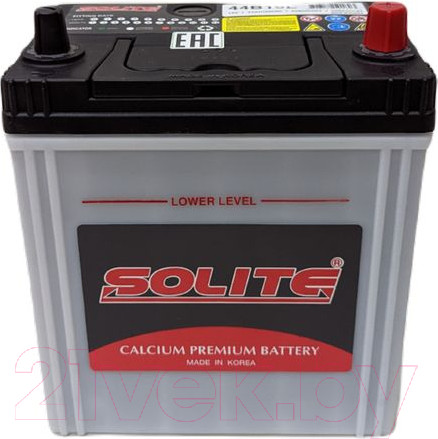 Изображение товара Автомобильный аккумулятор Solite 44B19L (44 А/ч)