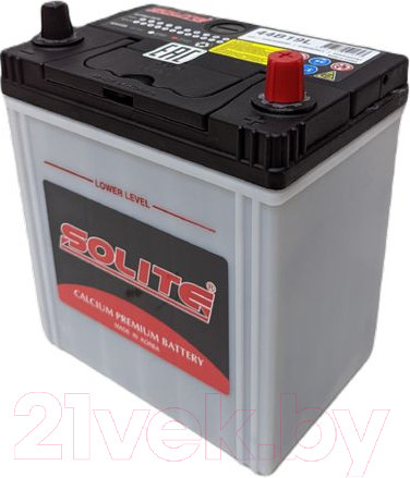 Изображение товара Автомобильный аккумулятор Solite 44B19L (44 А/ч)