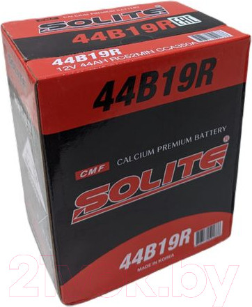 Изображение товара Автомобильный аккумулятор Solite 44B19R (44 А/ч)