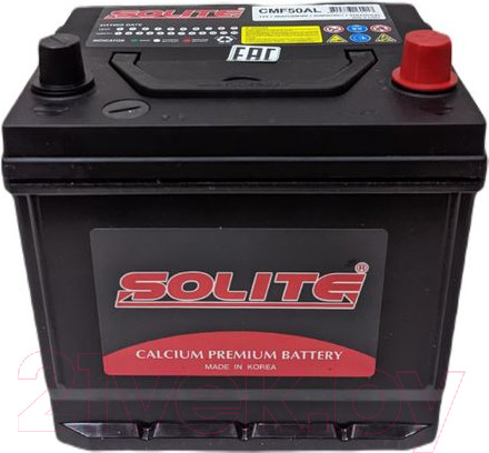 Изображение товара Автомобильный аккумулятор Solite CMF 50 AL (50 А/ч)