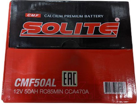 Изображение товара Автомобильный аккумулятор Solite CMF 50 AL (50 А/ч)