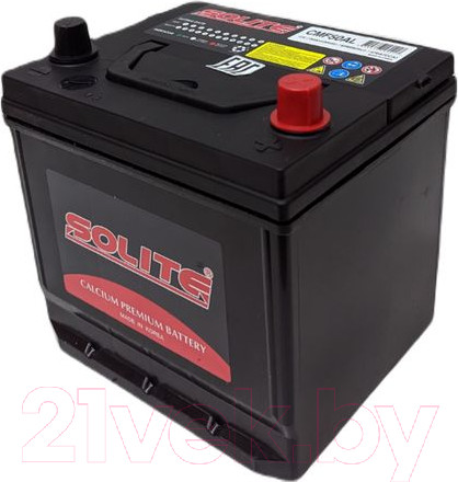 Изображение товара Автомобильный аккумулятор Solite CMF 50 AL (50 А/ч)