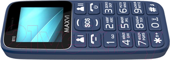 Изображение товара Мобильный телефон Maxvi B110 (синий)