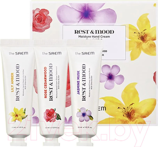 Изображение товара Набор косметики для тела The Saem Rest & Mood Moisture Hand Cream Special Set