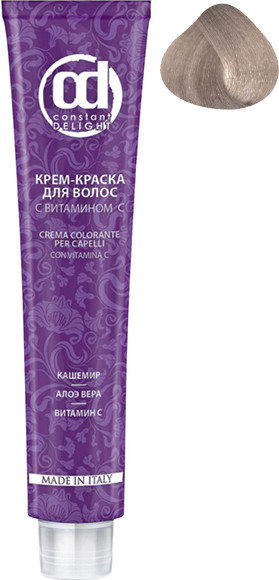 Изображение товара Крем-краска для волос Constant Delight С витамином С 10/69 (60мл, светлый блонд шоколадно-фиолетовый)