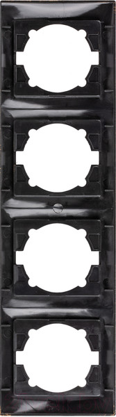 Изображение товара Рамка для выключателей и розеток TDM Лама SQ1815-0781 (бронза)