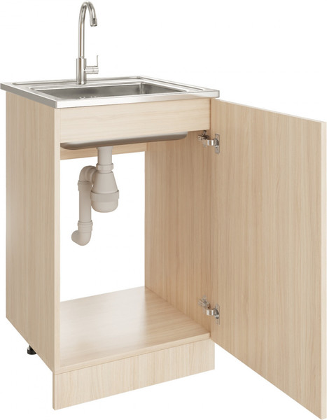 Изображение товара Шкаф под мойку No Brand 50 ЛДСП/512500 (венге светлое/дуб млечный)