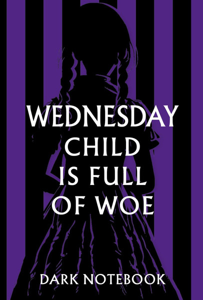 Изображение товара Блокнот Эксмо Wednesday child is full of woe. Dark notebook / 9785041792275