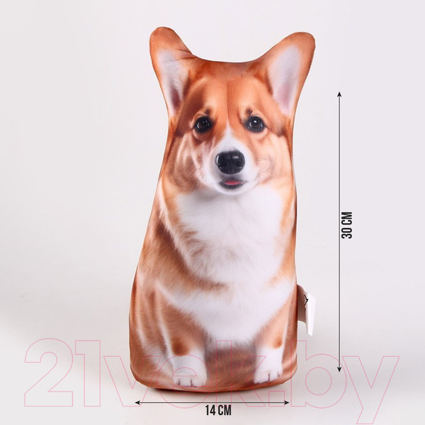 Изображение товара Подушка декоративная Mni Mnu Корги / 9748662
