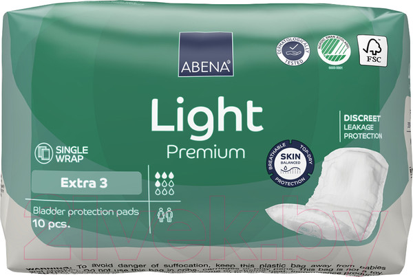 Изображение товара Прокладки урологические Abena Light Extra 3 (10шт)