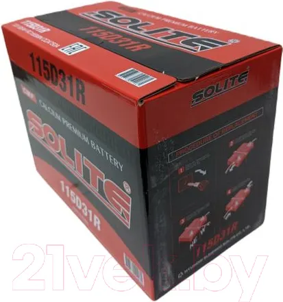 Изображение товара Автомобильный аккумулятор Solite 115D31R B/H (95 А/ч)