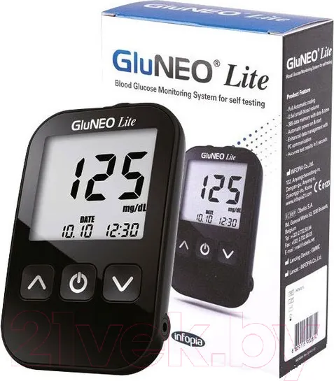 Изображение товара Глюкометр Infopia GluNeo Lite IGM-1003A