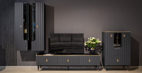 Изображение товара Тумба Мебель-Неман Лоренсо МН-043-06 (графит)