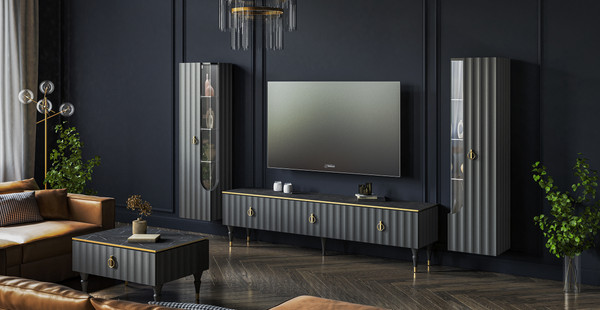 Изображение товара Тумба Мебель-Неман Лоренсо МН-043-06 (графит)