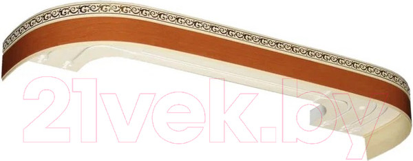 Изображение товара Карниз для штор LEGRAND Галант Neo Флора 3.0 / 48066839 (вишня)