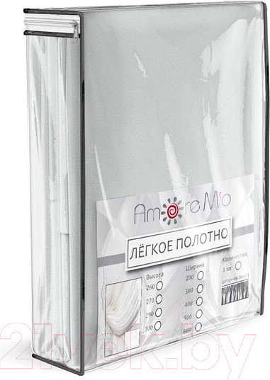 Изображение товара Гардина Amore Mio Сетка Сlassic PL Selanik-03 300x270 / 17575 (молочный)