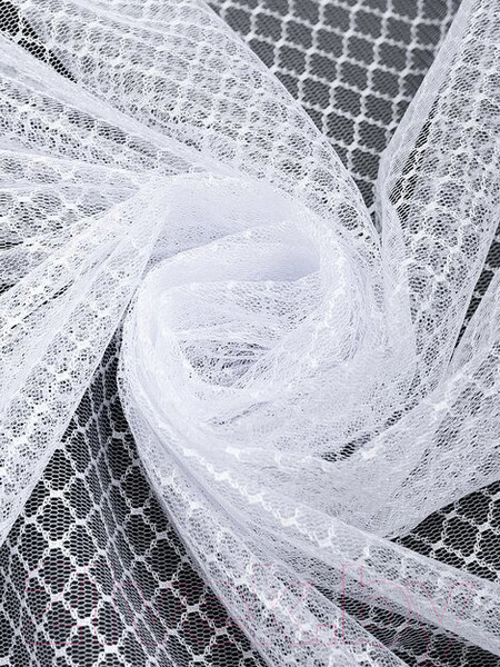 Изображение товара Гардина Amore Mio Сетка Premium YD00010-w 300x270 / 90603 (белый)