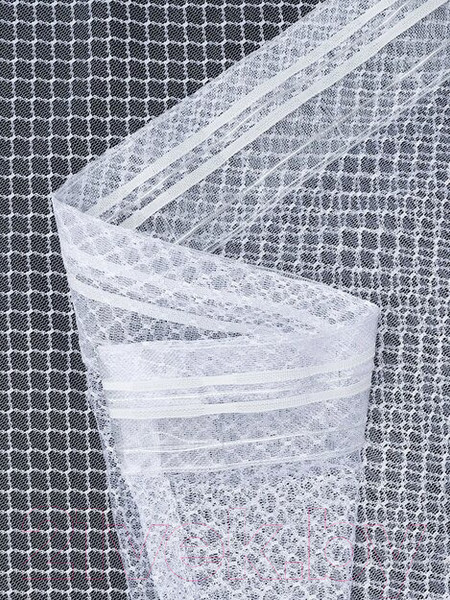 Изображение товара Гардина Amore Mio Сетка Premium YD00010-w 300x270 / 90603 (белый)