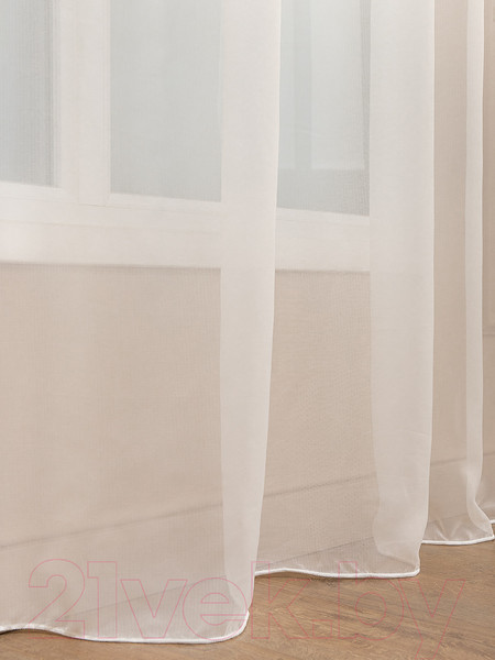 Изображение товара Гардина Amore Mio Однотонный креп Crep-8704-02 300x280 / 73702 (шампань)