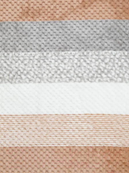 Изображение товара Плед TexRepublic Deco Lux Полосы Фланель 200x220 / 90692 (бежевый)