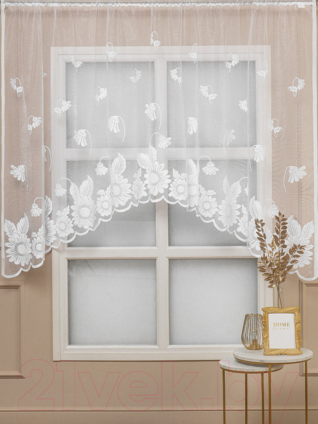 Изображение товара Гардина Amore Mio Арка H 3091 300x170 / 73759 (белый)