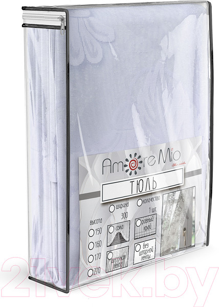 Изображение товара Гардина Amore Mio Арка H 3091 300x170 / 73759 (белый)